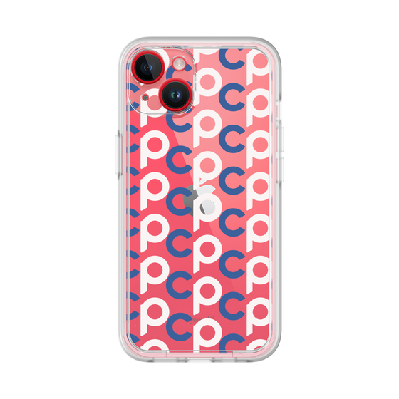 プレミアムパネル［ オリジナル - CASEPLAYイニシャル総柄 - ネイビー ］