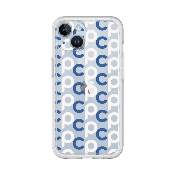 プレミアムパネル［ オリジナル - CASEPLAYイニシャル総柄 - ネイビー ］