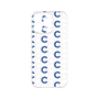 プレミアムパネル［ オリジナル - CASEPLAYイニシャル総柄 - ネイビー ］