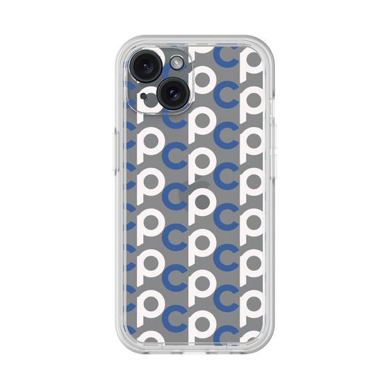 プレミアムパネル［ オリジナル - CASEPLAYイニシャル総柄 - ネイビー ］