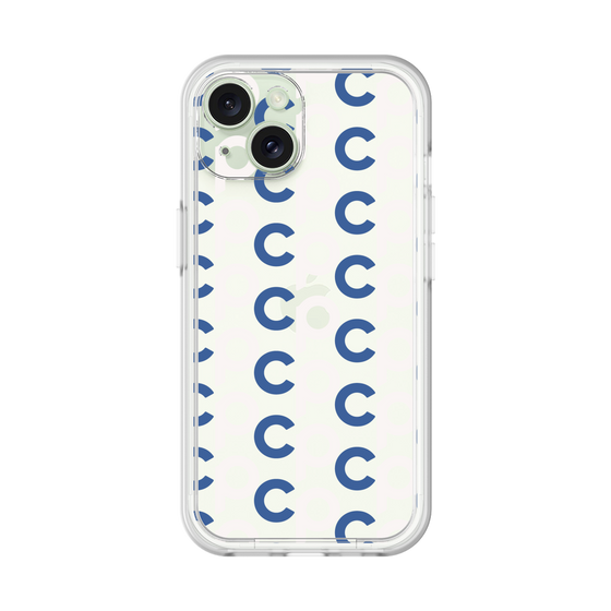 プレミアムパネル［ オリジナル - CASEPLAYイニシャル総柄 - ネイビー ］