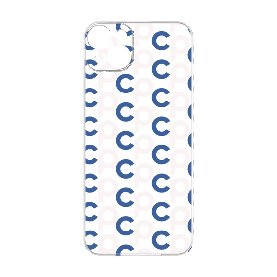 プレミアムパネル［ オリジナル - CASEPLAYイニシャル総柄 - ネイビー ］