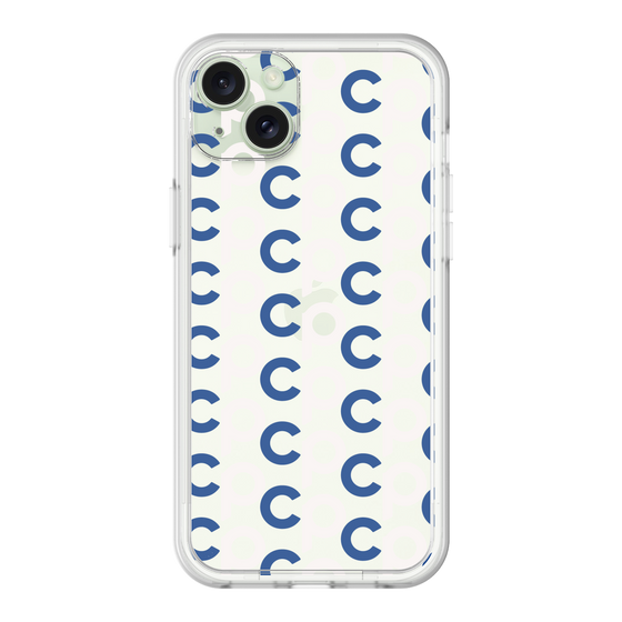 プレミアムパネル［ オリジナル - CASEPLAYイニシャル総柄 - ネイビー ］