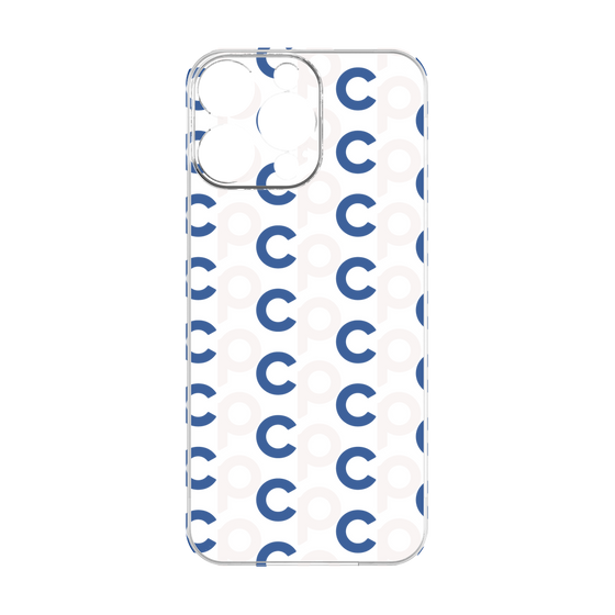 プレミアムパネル［ オリジナル - CASEPLAYイニシャル総柄 - ネイビー ］