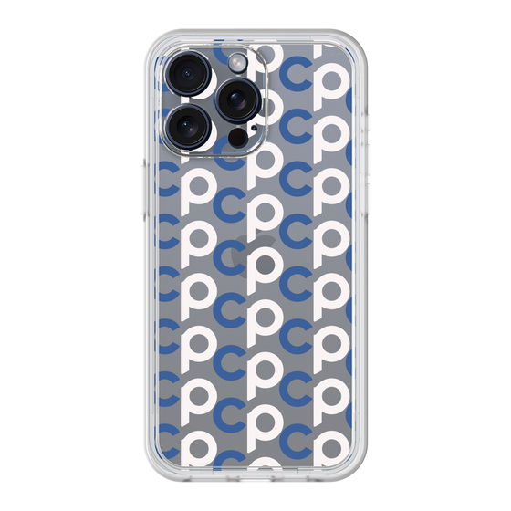 プレミアムパネル［ オリジナル - CASEPLAYイニシャル総柄 - ネイビー ］