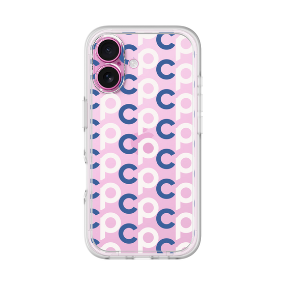 プレミアムパネル［ オリジナル - CASEPLAYイニシャル総柄 - ネイビー ］