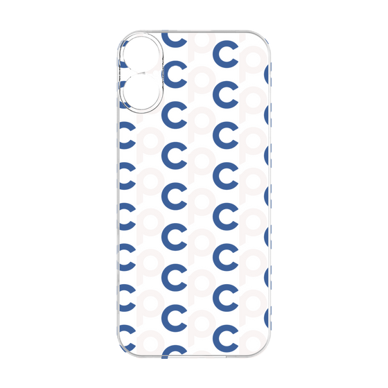 プレミアムパネル［ オリジナル - CASEPLAYイニシャル総柄 - ネイビー ］