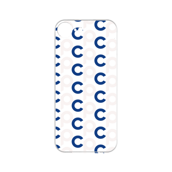 プレミアムパネル［ オリジナル - CASEPLAYイニシャル総柄 - ネイビー ］