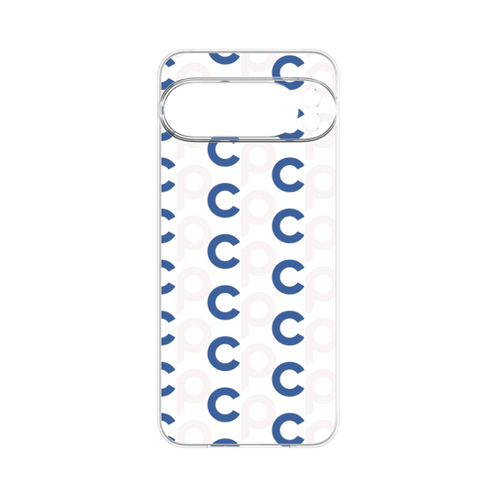 プレミアムパネル［ オリジナル - CASEPLAYイニシャル総柄 - ネイビー ］