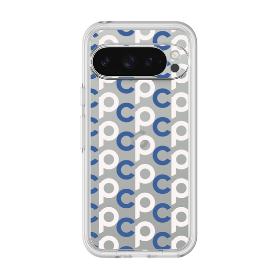 プレミアムパネル［ オリジナル - CASEPLAYイニシャル総柄 - ネイビー ］