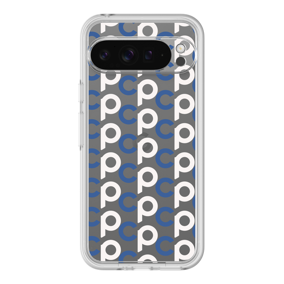 プレミアムパネル［ オリジナル - CASEPLAYイニシャル総柄 - ネイビー ］