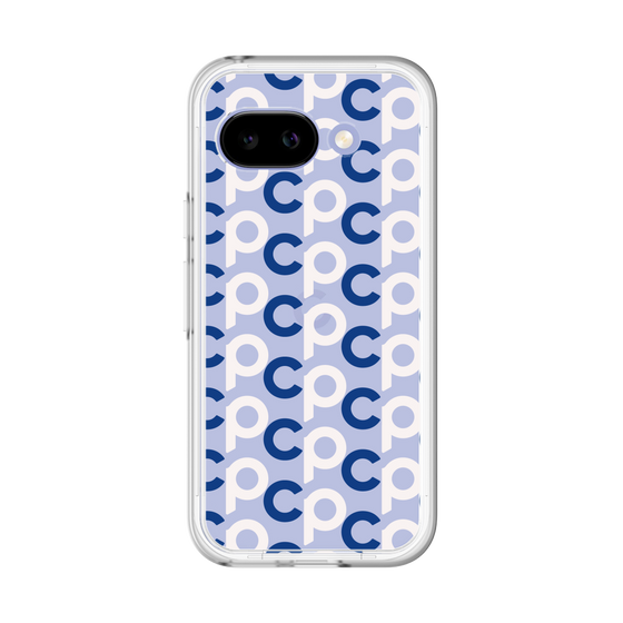 プレミアムパネル［ オリジナル - CASEPLAYイニシャル総柄 - ネイビー ］