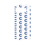 プレミアムパネル［ オリジナル - CASEPLAYイニシャル総柄 - ネイビー ］