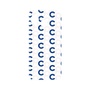 プレミアムパネル［ オリジナル - CASEPLAYイニシャル総柄 - ネイビー ］