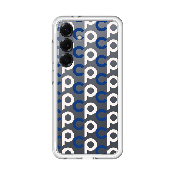 プレミアムパネル［ オリジナル - CASEPLAYイニシャル総柄 - ネイビー ］