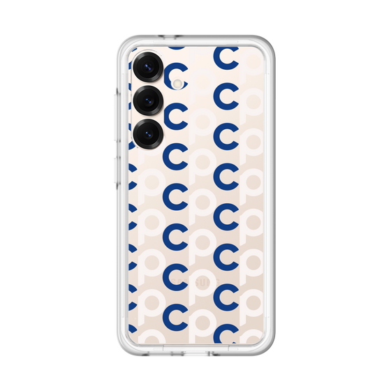 プレミアムパネル［ オリジナル - CASEPLAYイニシャル総柄 - ネイビー ］