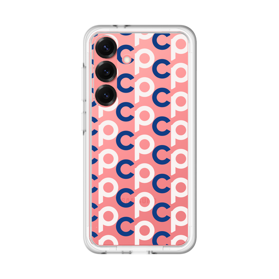 プレミアムパネル［ オリジナル - CASEPLAYイニシャル総柄 - ネイビー ］