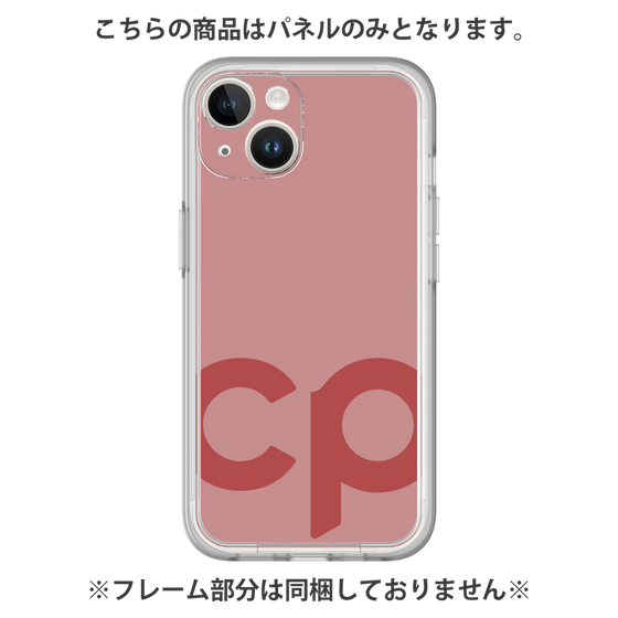 プレミアムパネル［ オリジナル - CASEPLAYイニシャル - レッド ］