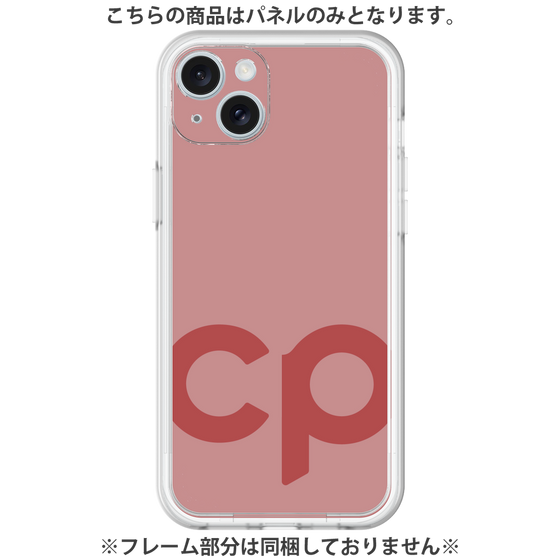 プレミアムパネル［ オリジナル - CASEPLAYイニシャル - レッド ］