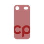 プレミアムパネル［ オリジナル - CASEPLAYイニシャル - レッド ］
