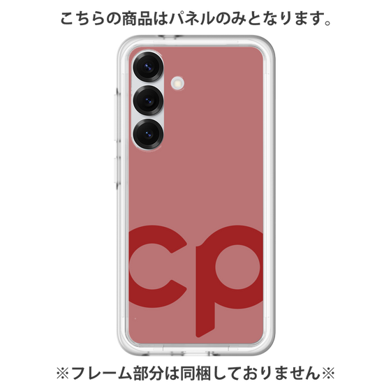 プレミアムパネル［ オリジナル - CASEPLAYイニシャル - レッド ］
