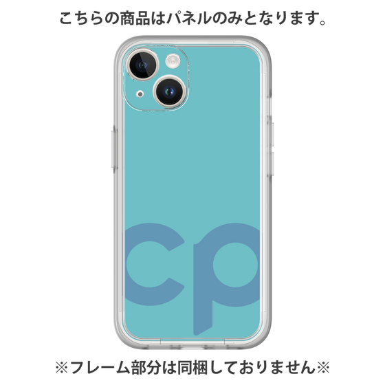 プレミアムパネル［ オリジナル - CASEPLAYイニシャル - ライトブルー ］