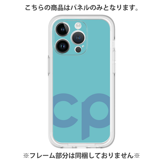 プレミアムパネル［ オリジナル - CASEPLAYイニシャル - ライトブルー ］