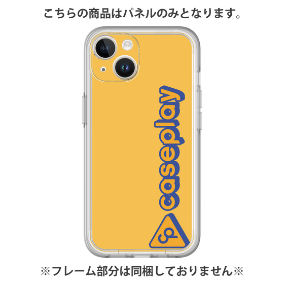 プレミアムパネル［ オリジナル - CASEPLAYロゴタイプ - オレンジ ］