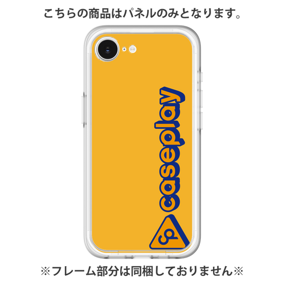 プレミアムパネル［ オリジナル - CASEPLAYロゴタイプ - オレンジ ］