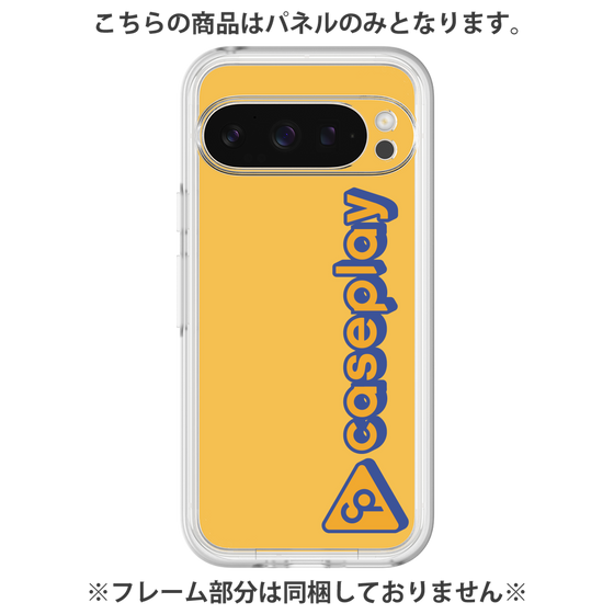 プレミアムパネル［ オリジナル - CASEPLAYロゴタイプ - オレンジ ］