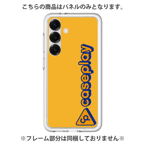 プレミアムパネル［ オリジナル - CASEPLAYロゴタイプ - オレンジ ］