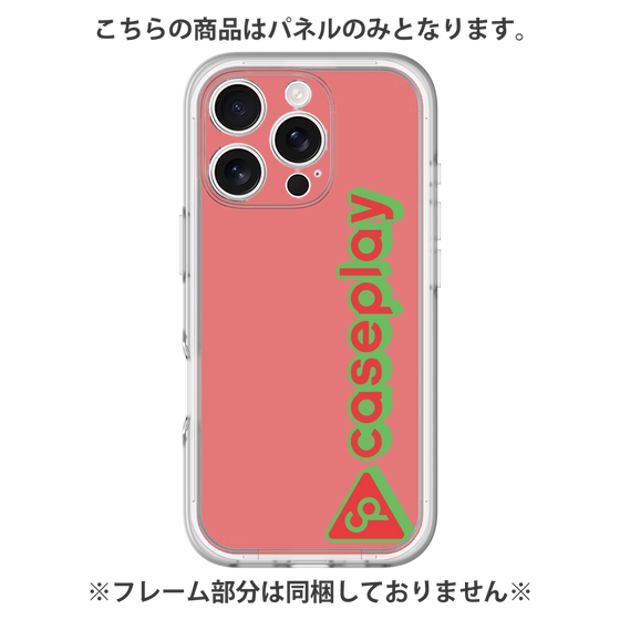 プレミアムパネル［ オリジナル - CASEPLAYロゴタイプ - レッド ］