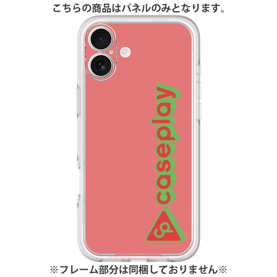 プレミアムパネル［ オリジナル - CASEPLAYロゴタイプ - レッド ］