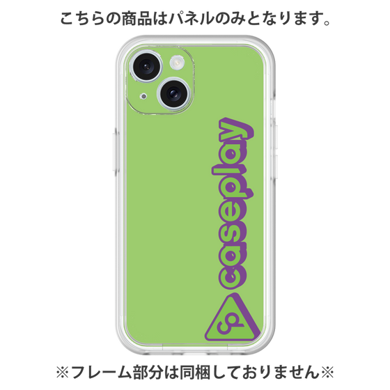 プレミアムパネル［ オリジナル - CASEPLAYロゴタイプ - グリーン ］