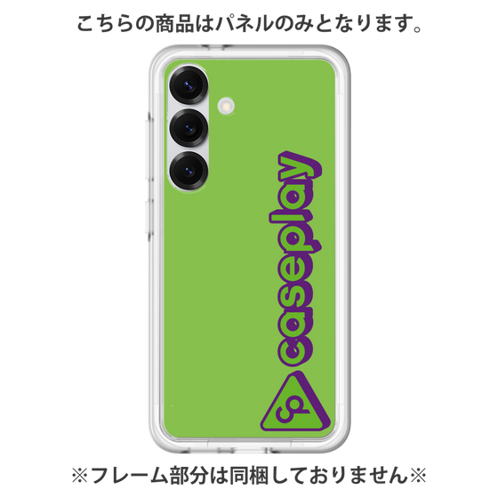 プレミアムパネル［ オリジナル - CASEPLAYロゴタイプ - グリーン ］