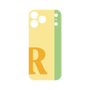 プレミアムパネル［ オリジナル - initial color line - R yellow ］