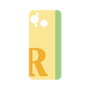 プレミアムパネル［ オリジナル - initial color line - R yellow ］