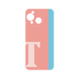 プレミアムパネル［ オリジナル - initial color line - T pink ］
