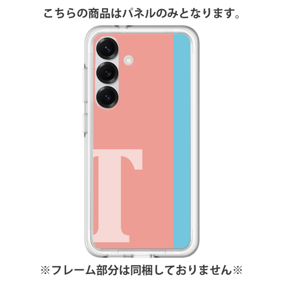 プレミアムパネル［ オリジナル - initial color line - T pink ］