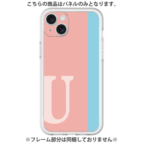 プレミアムパネル［ オリジナル - initial color line - U pink ］