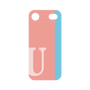 プレミアムパネル［ オリジナル - initial color line - U pink ］