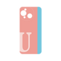プレミアムパネル［ オリジナル - initial color line - U pink ］