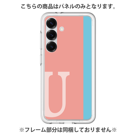 プレミアムパネル［ オリジナル - initial color line - U pink ］
