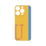 プレミアムパネル［ オリジナル - initial color line - U orange ］