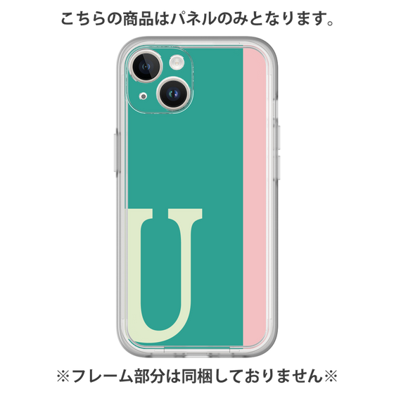 プレミアムパネル［ オリジナル - initial color line - U green ］