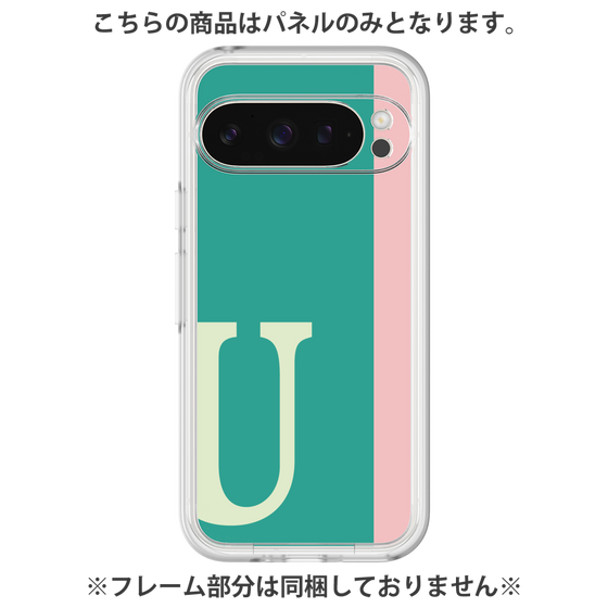 プレミアムパネル［ オリジナル - initial color line - U green ］