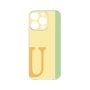 プレミアムパネル［ オリジナル - initial color line - U yellow ］