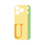 プレミアムパネル［ オリジナル - initial color line - U yellow ］