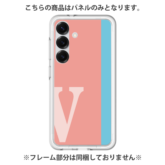 プレミアムパネル［ オリジナル - initial color line - V pink ］
