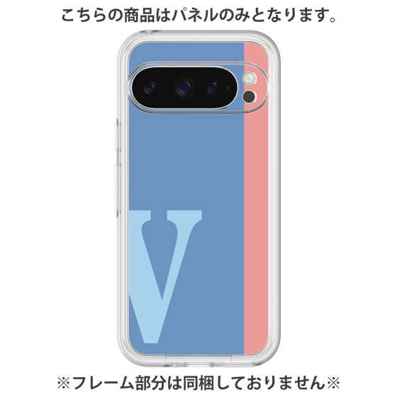 プレミアムパネル［ オリジナル - initial color line - V blue ］